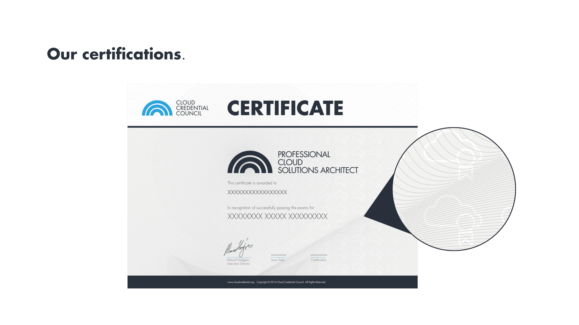 Cloud Credential Council – Tristano Vacondio